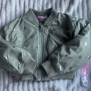 Penelope Mack Olive Heart Puffer Jacket
